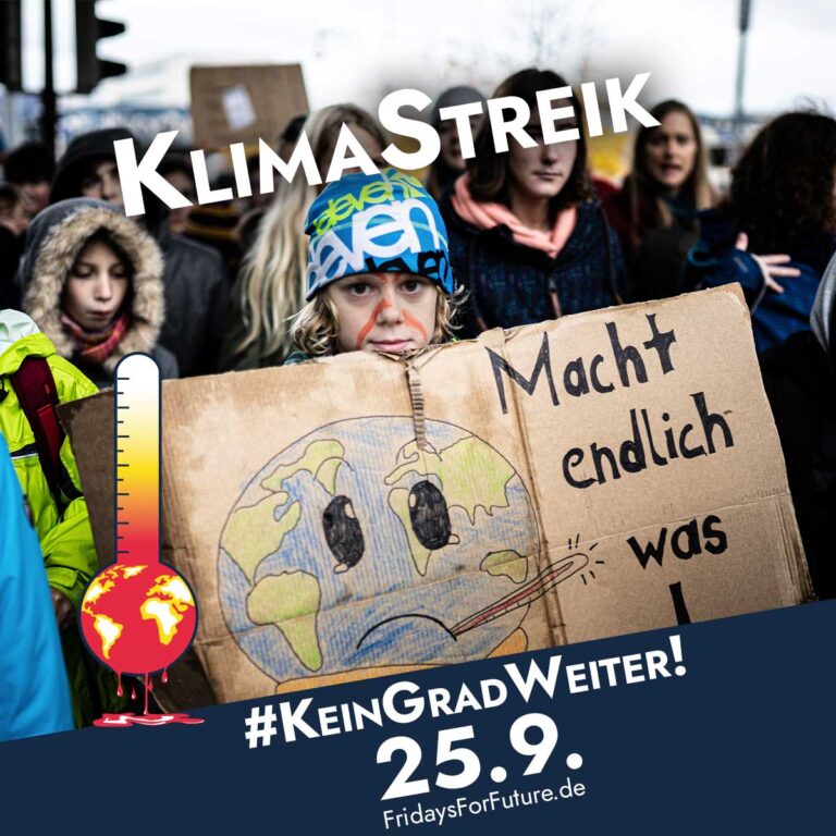 25.09.2020 – Klimastreik!