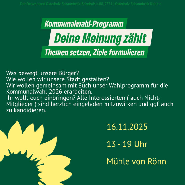 Gemeinsame Gestaltung des Kommunalwahl-Programms 2026